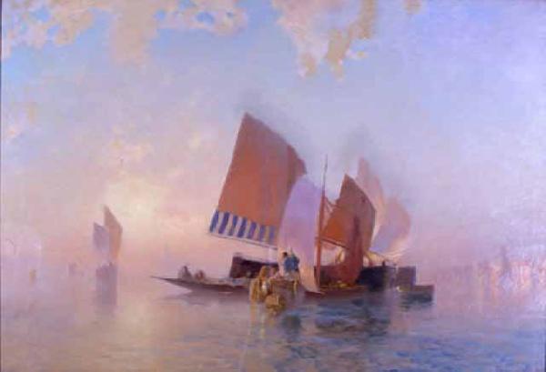 Maurice Galbraith Cullen porto di Venezia oil painting image